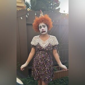 Vintage Inspired-1920 Hobo Clown, Starter Kit-hat, fingerless gloves & Shawl